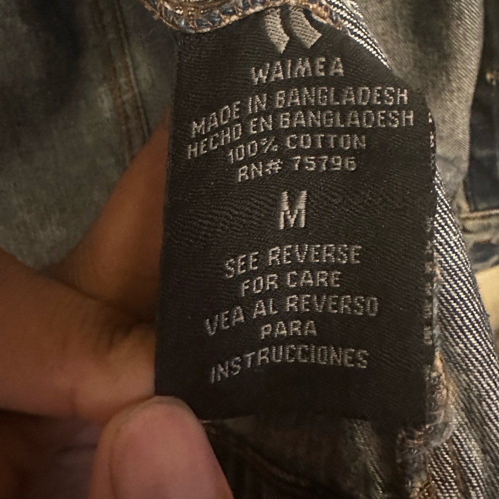 WAIMEA Washed Denim Jacket - Picture 4 of 4